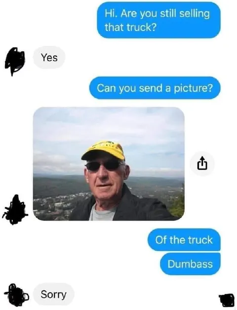 Send a Picture of the Truck