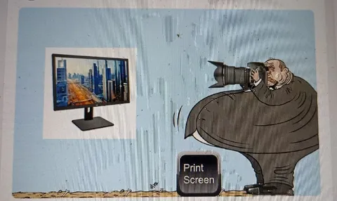 Photographing the Print Screen