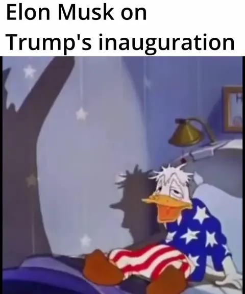 Elon Musk at Trump's Inauguration