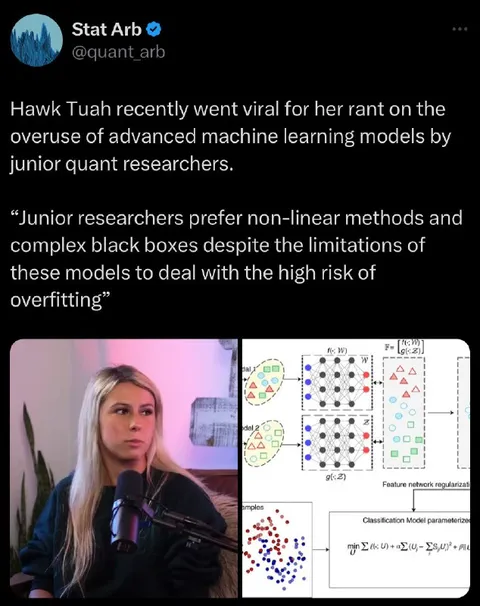 Hawk Tuah Explains Machine Learning