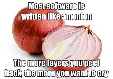 Software Written Like an Onion