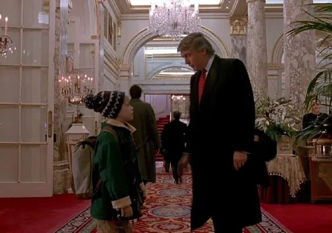 Трамп встречает Кевина