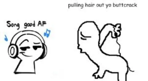 Pulling Hair Out Yo Buttcrack