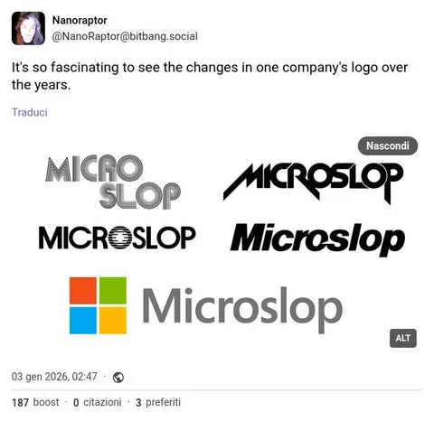 Microslop Logo Evolution