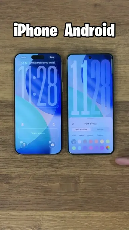 iPhone против Android