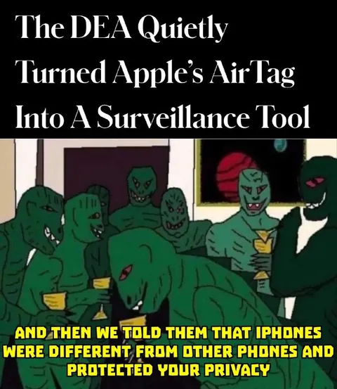 DEA Turned AirTag Into Surveillance