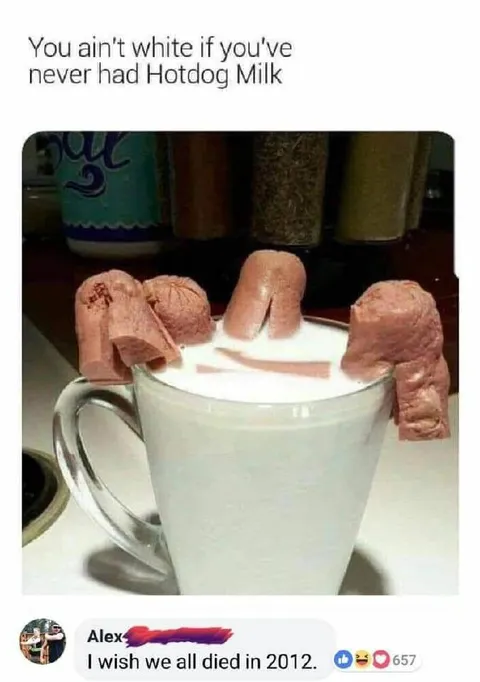 Hotdog Milk Is a White Tradition