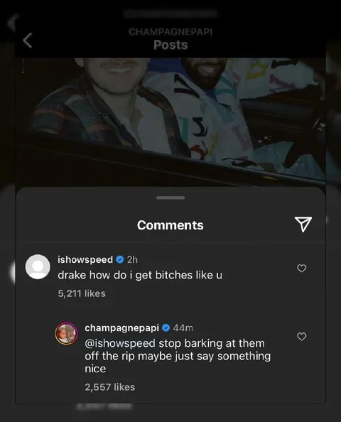Drake Gets Barked At