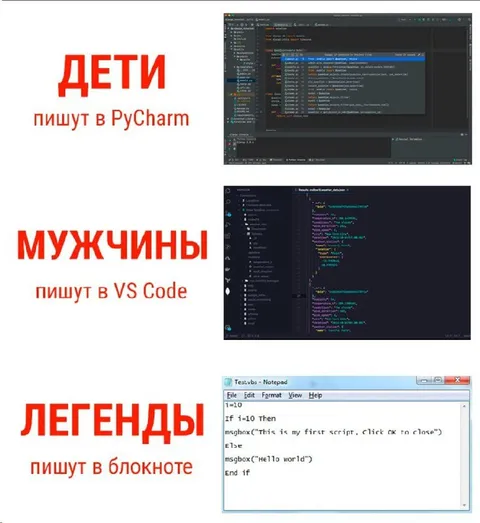 Дети, мужчины и легенды программирования