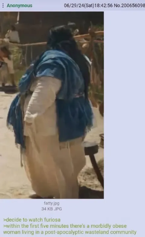 Morbidly Obese Wasteland Woman