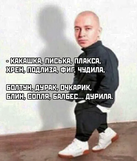 Список нелепых оскорблений
