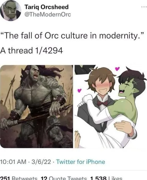 The Fall of Orc Culture