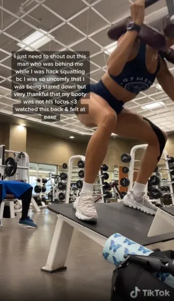 Thankful He Wasn't Staring