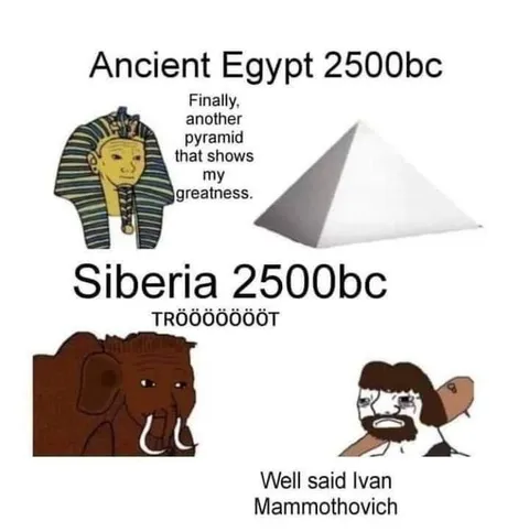 Ancient Egypt vs Siberia