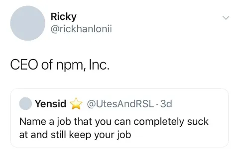 CEO of npm, Inc.