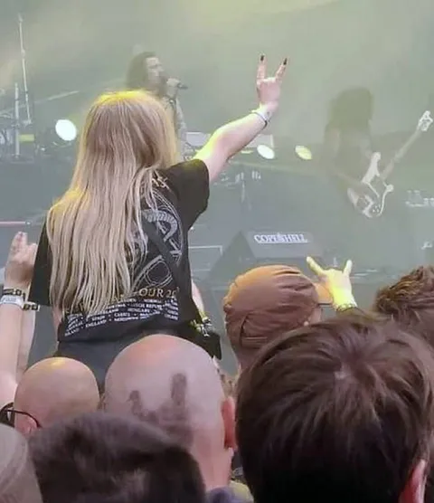 Crowd Surfs at the Concert