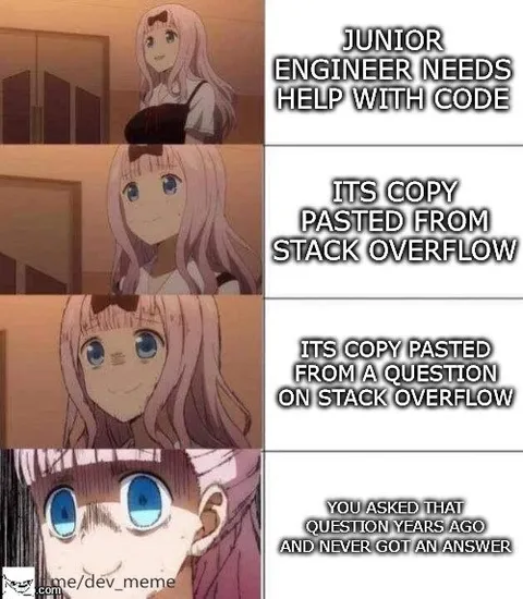 Junior Engineer Stack Overflow Loop