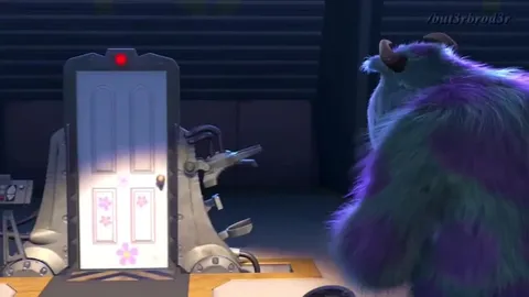 Sulley Opens the Wrong Door