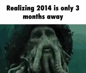 Realizing 2014 Is Only Three Months Away
