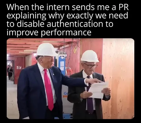 Trump Reviews the Intern's PR