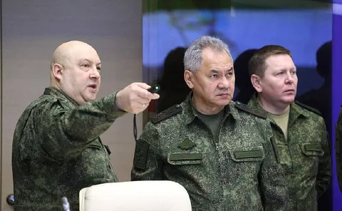 Военные показывают направление