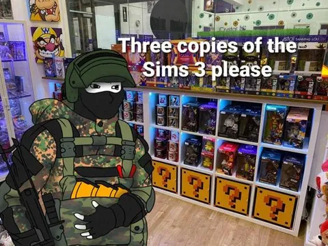 Three Copies of Sims 3