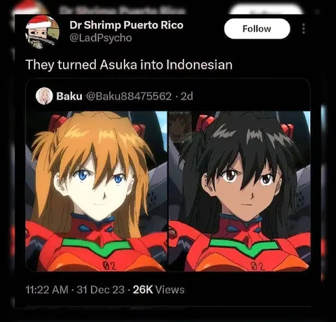 They Turned Asuka Indonesian