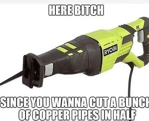 Ryobi Copper Pipe Cutter