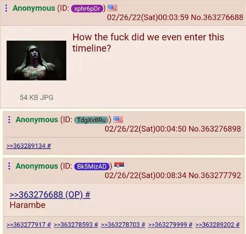 How Did We Enter This Timeline