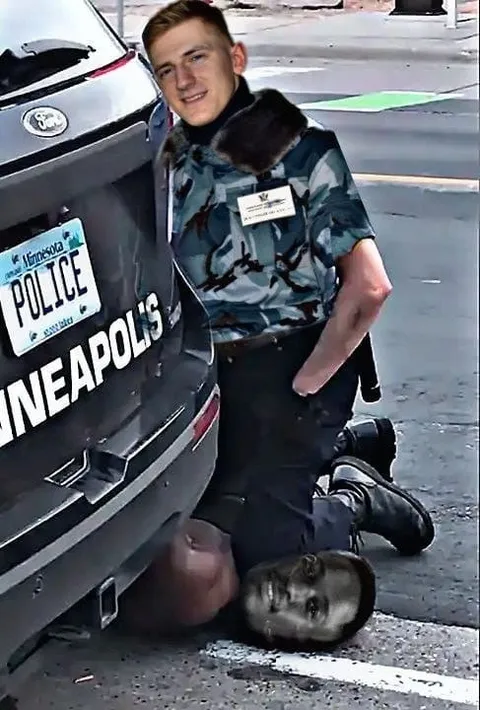 Minneapolis Police Pinning Meme