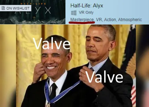 Valve Gives Valve a Medal