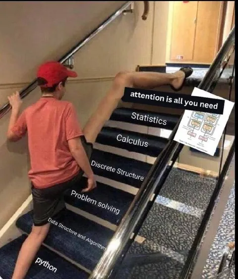 Attention Is All You Need Staircase