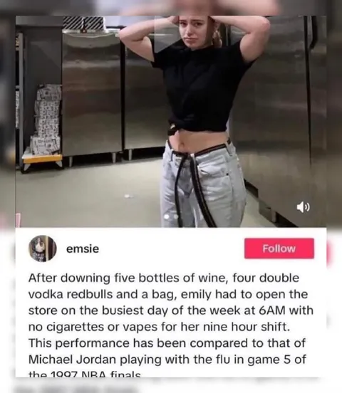 Emily Opens the Store Hungover