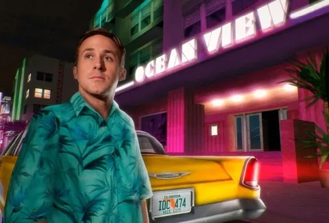 Ryan Gosling at Ocean View