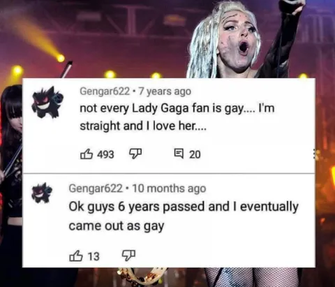 Lady Gaga Fan Comes Out