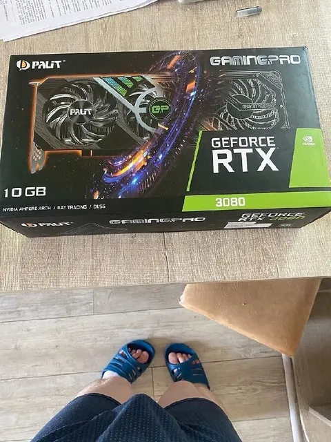 RTX 3080 в сандалиях