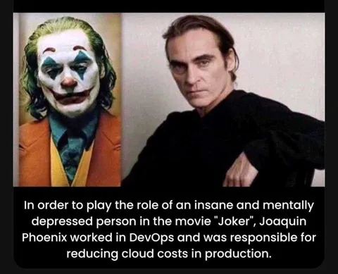 Joaquin Phoenix in DevOps