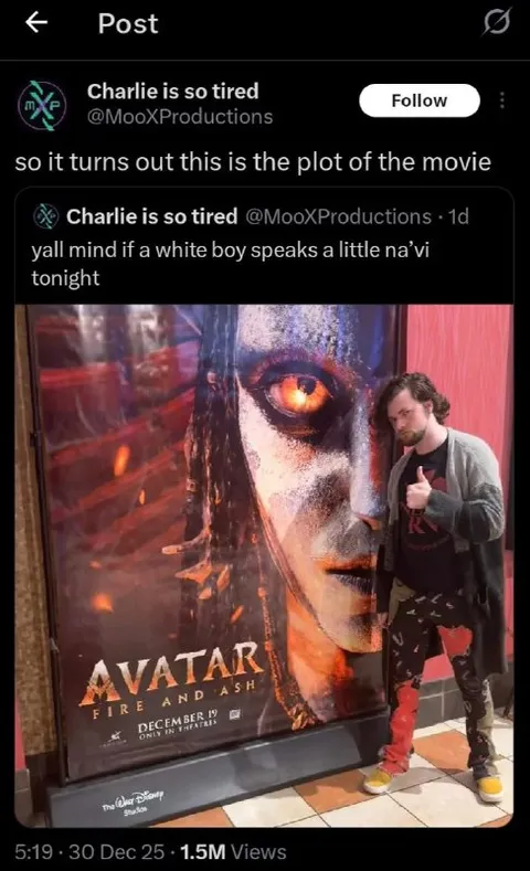 White Boy Speaks Na’vi