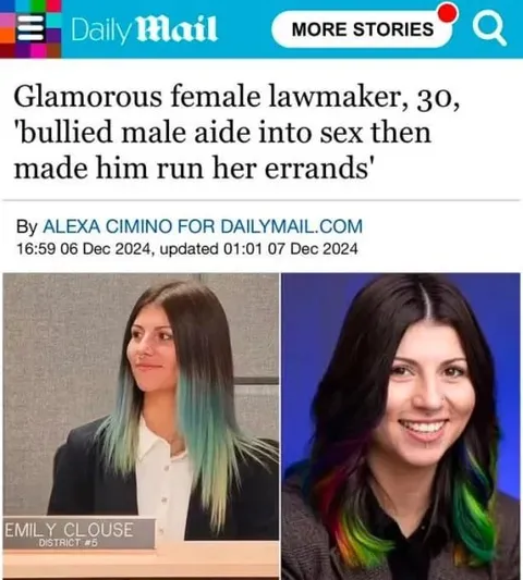 Glamorous Female Lawmaker Headline