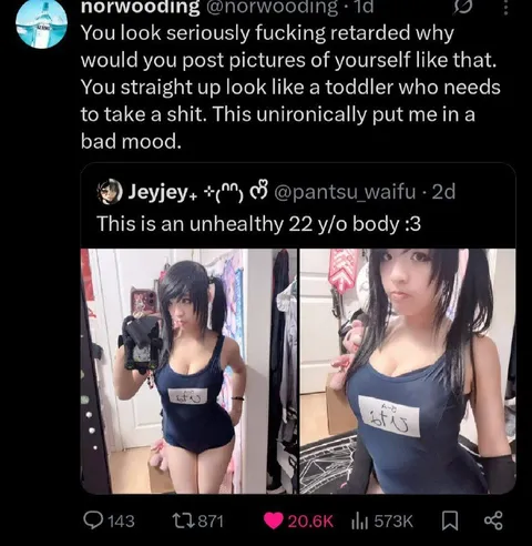 Unhealthy 22-Year-Old Body