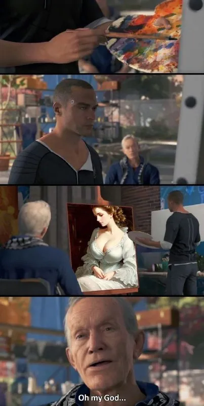 Oh My God Painting Reveal