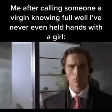 Calling Someone a Virgin