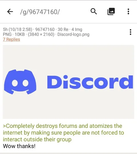 Discord Destroys Forums