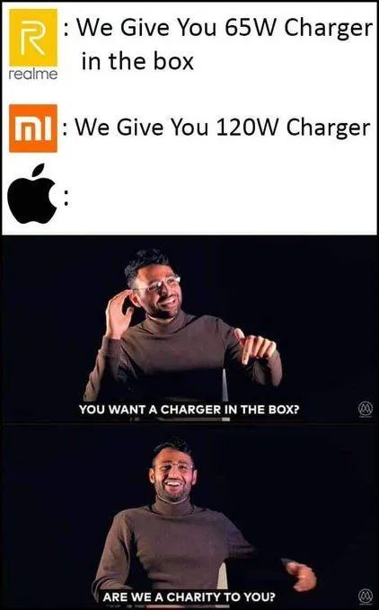 Apple Wants a Charger in the Box
