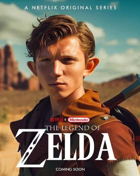 Live-Action Zelda Netflix Poster
