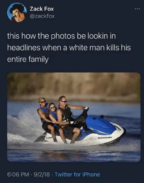 White Man Family Jet Ski Headline