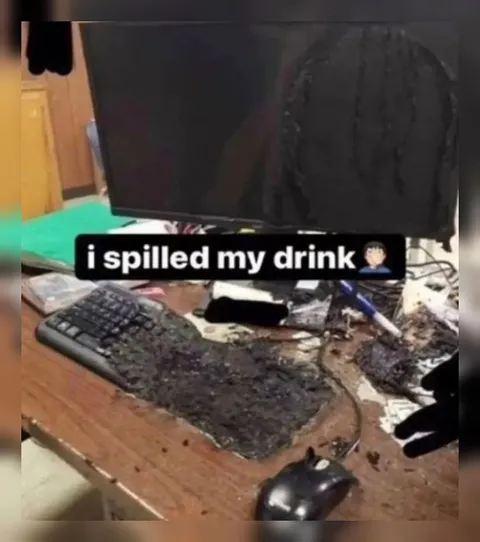 I Spilled My Drink