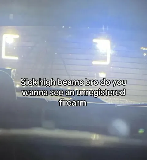 Unregistered Firearm High Beams