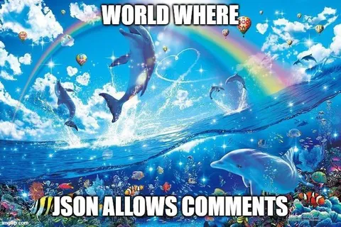 World Where JSON Allows Comments
