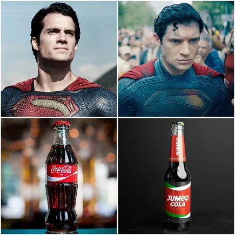 Superman and Jumbo Cola